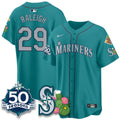 Men Seattle Mariners 2026 Spring Training Vapor Limited Jersey - 50th Anniversary - All Stitched