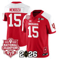 Men Indiana Hoosiers Vapor Limited Football Jersey - 2025 National Champions