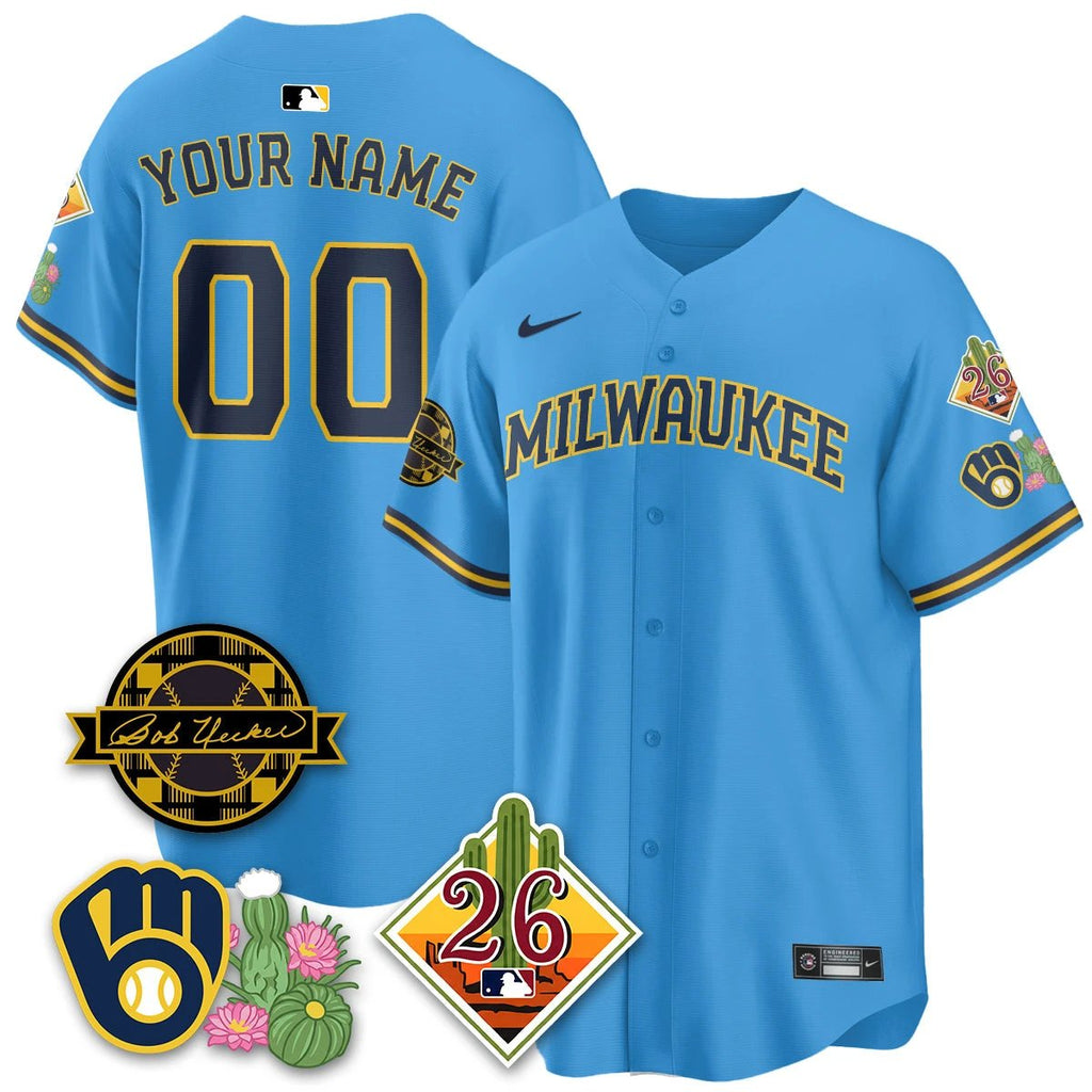 Milwaukee Brewers 2026 Spring Training Vapor Limited Jersey - All Stitched