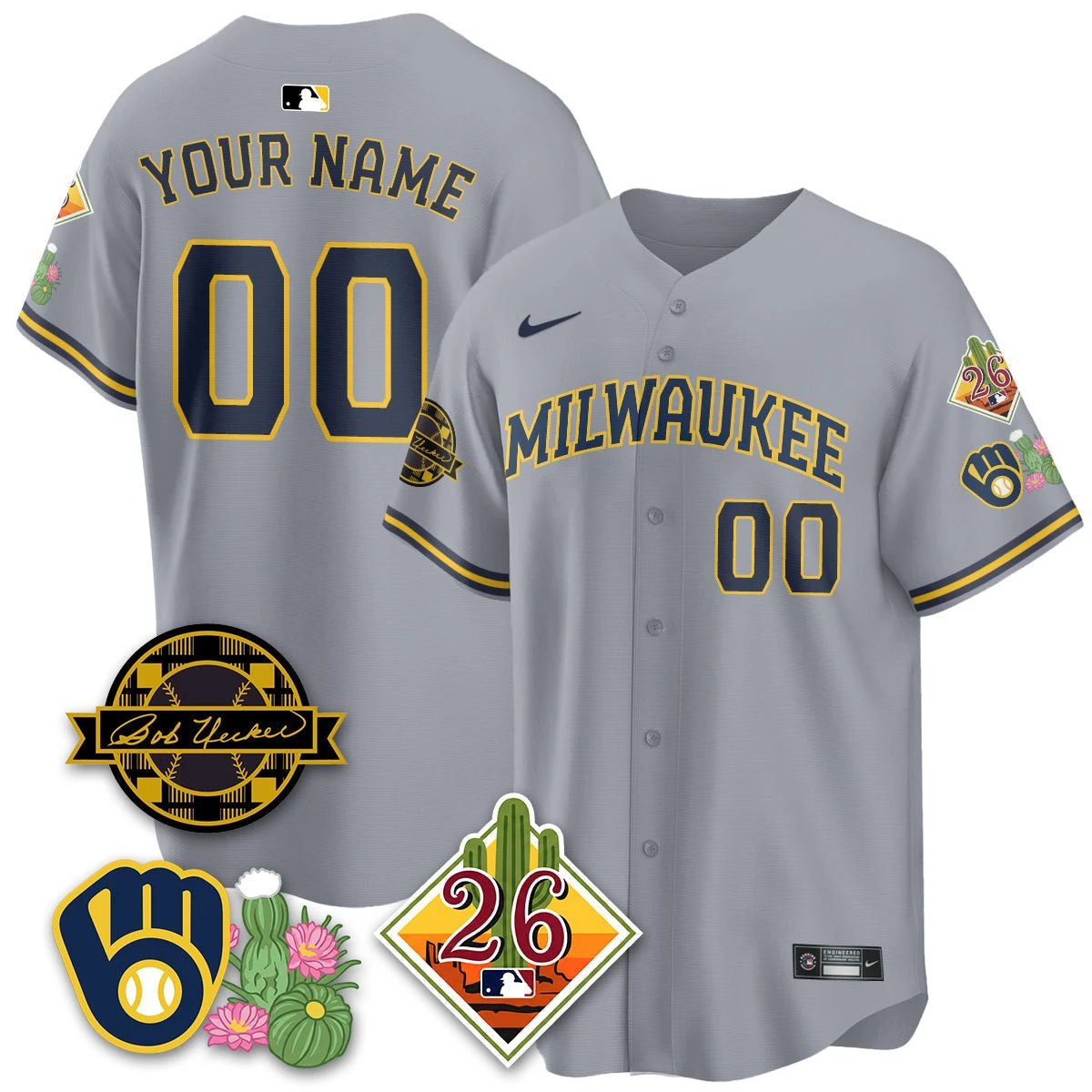 Milwaukee Brewers 2026 Spring Training Vapor Limited Jersey - All Stitched