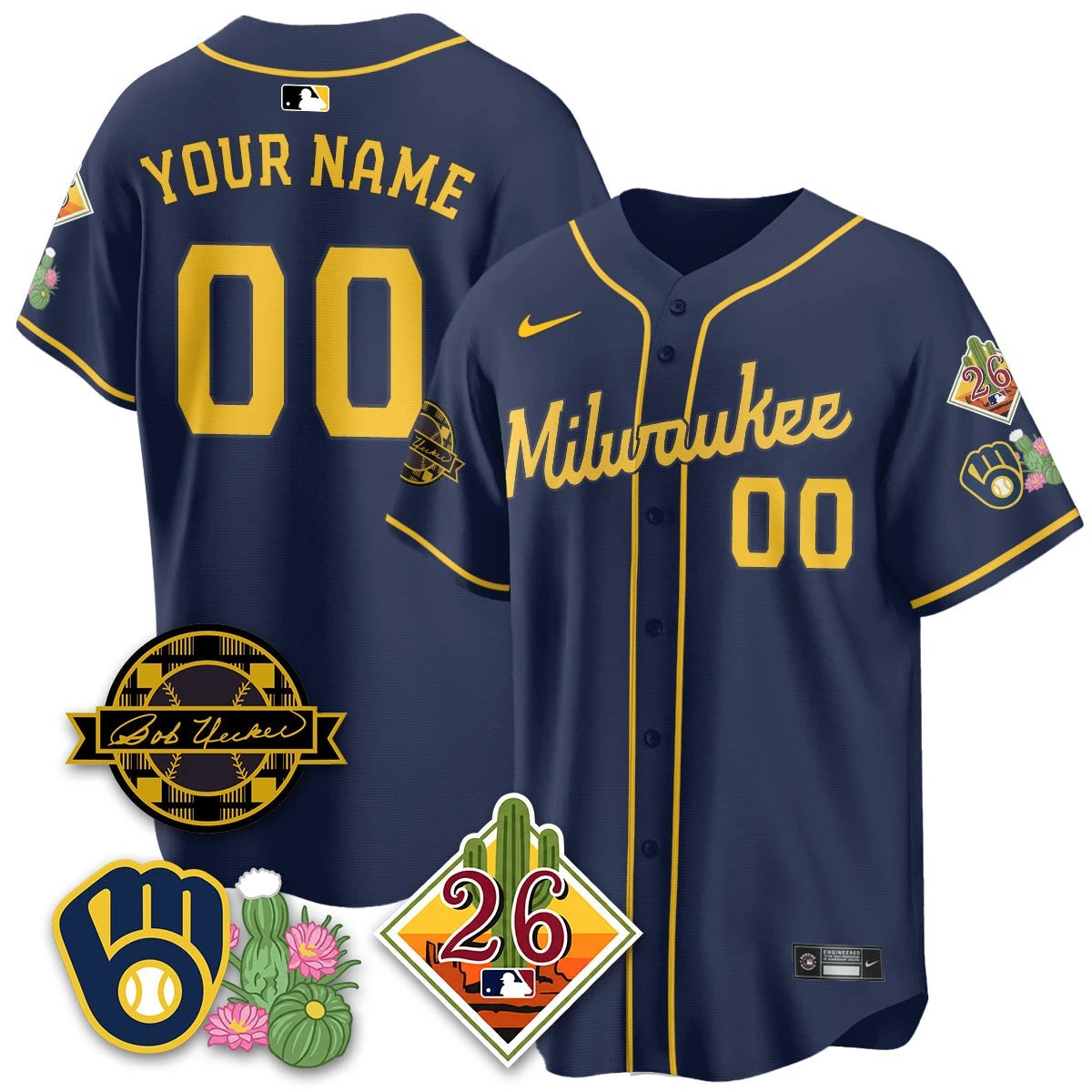 Milwaukee Brewers 2026 Spring Training Vapor Limited Jersey - All Stitched