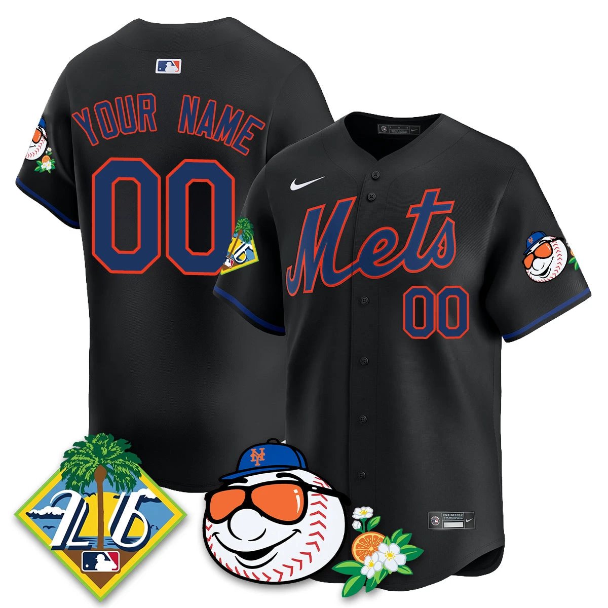 Custom New York Mets 2026 Spring Training Vapor Limited Jersey - All Stitched