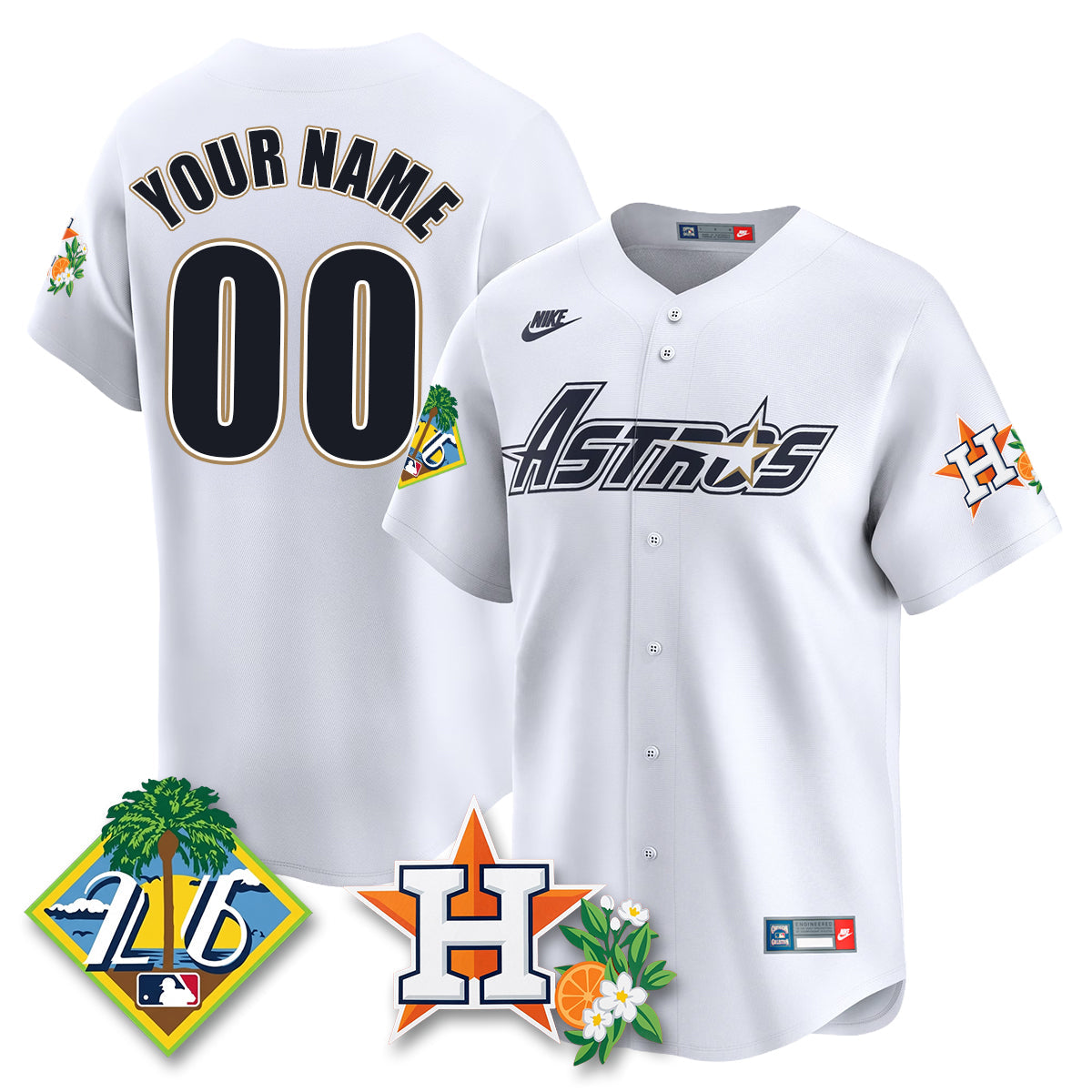 Houston Astros 2026 Spring Training Vapor Limited Jersey - All Stitched