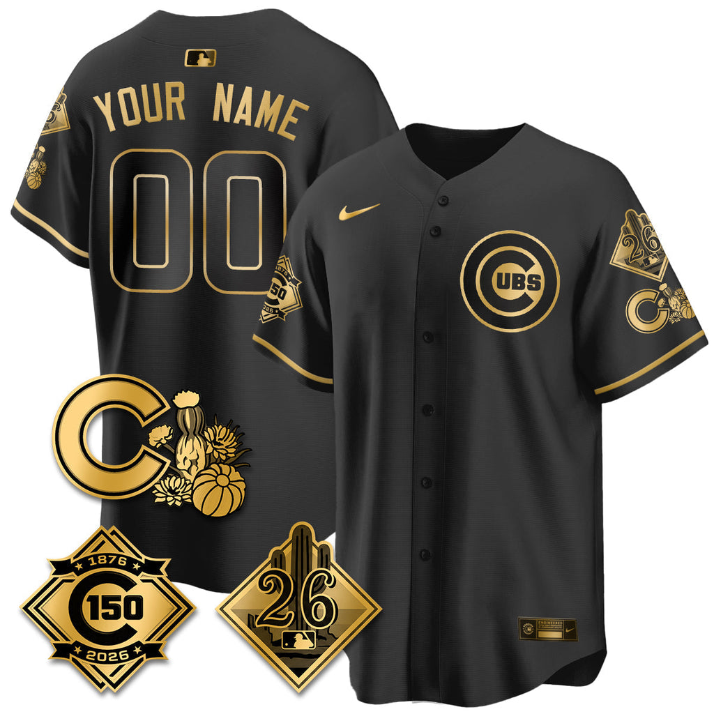 Chicago Cubs 2026 Spring Training Vapor Limited Jersey - 150th Anniversary Patch - All Stitched