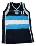 Luis Scola Jersey #11 Topper Argentina Basketball Navy Blue