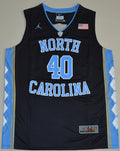 North Carolina Tar Heels #40 Harrison Barnes NCAA Basketball Jersey Black