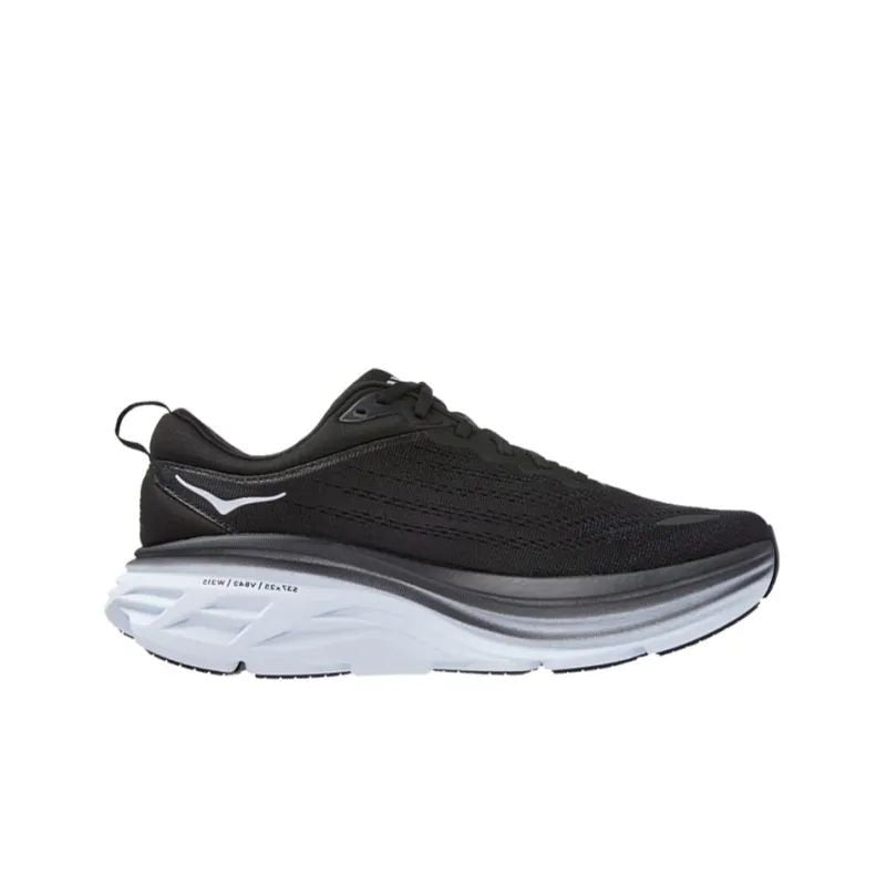 Hoka One One Bondi 8 Black White 1127952-BWHT