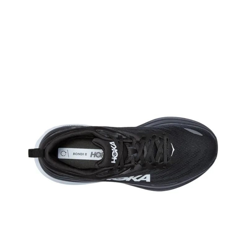 Hoka One One Bondi 8 Black White 1127952-BWHT