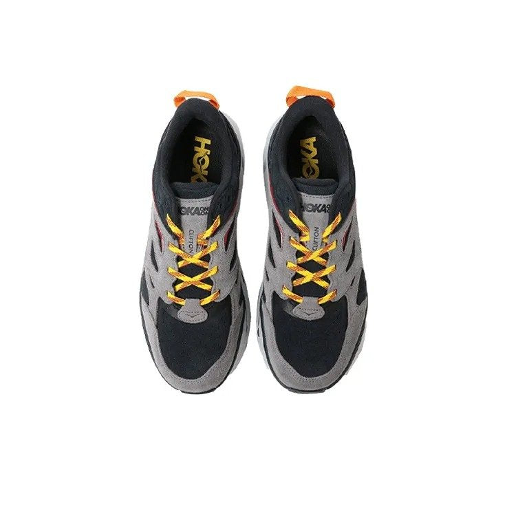 Hoka One One Clifton L Suede Black Lunar Rock 1122571-BLRK