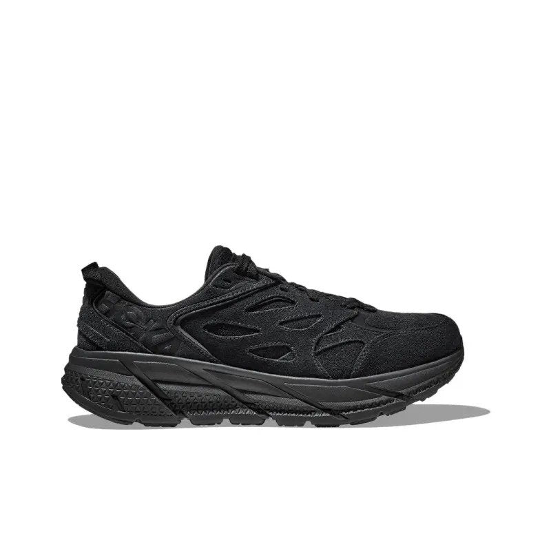 Hoka One One Clifton L Suede Triple Black 1122571-BBLC