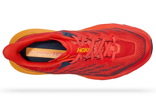 Hoka One One Speedgoat 5 Fiesta Red Radiant Yellow 1123157-FRYL