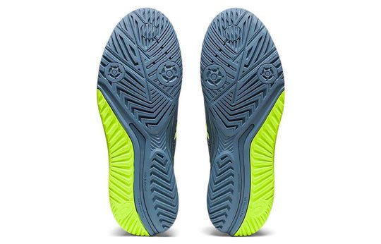 Asics Gel Resolution 9 Steel Blue Hazard Green 1041A330-400