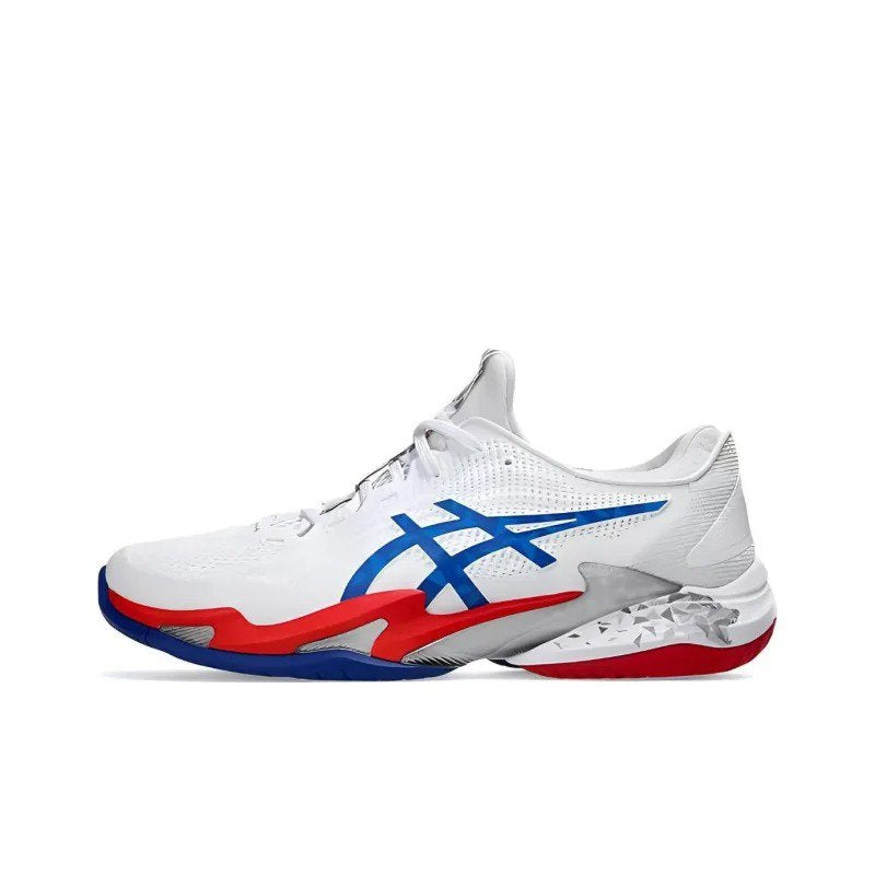 Asics Court Ff 3 Novak White Blue Red 1041A480 100