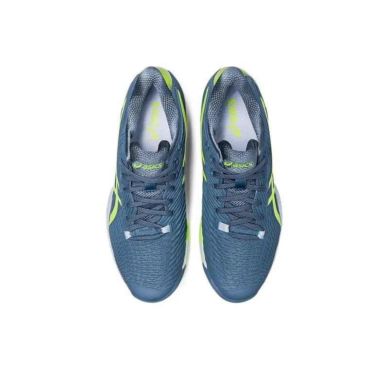 Asics Solution Speed Ff 2 Steel Blue Hazard Green 1041A182 402