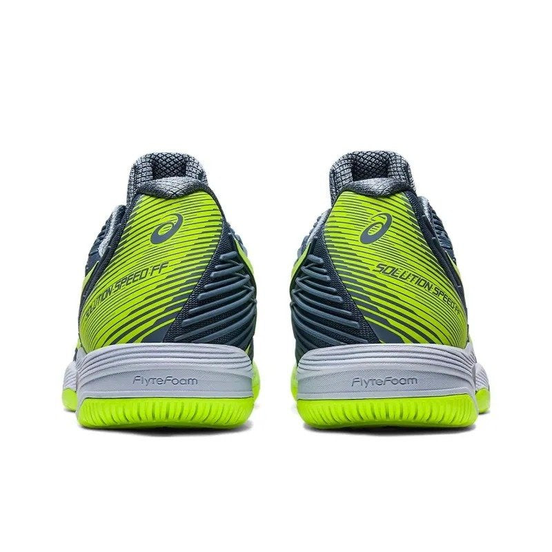 Asics Solution Speed Ff 2 Steel Blue Hazard Green 1041A182 402