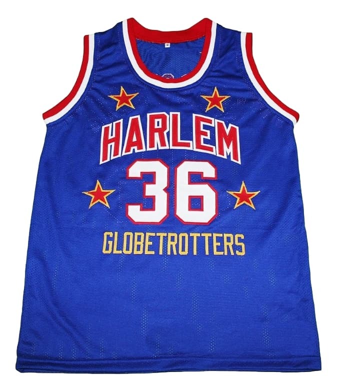 Meadowlark Jersey #36 Harlem Globetrotters Basketball Blue