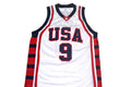 Lebron James Jersey #9 Team USA Basketball White