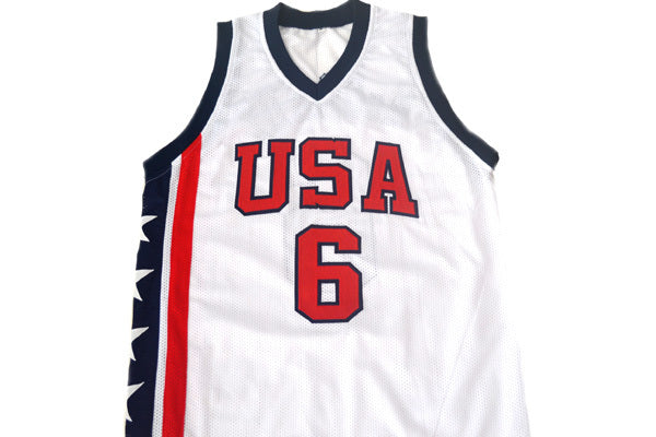 Tracy McGrady #6 Team USA New Basketball Jersey White