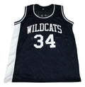 Len Bias Jersey #34 Northwestern Wildcats Basketball Navy Blue