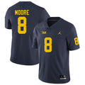 #8 Derrick Moore College Men’s Michigan Wolverines Football Jersey Stitched