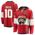 A.J. Greer 10 Florida Panthers 2025 Stanley Cup Final Home Breakaway Men Jersey