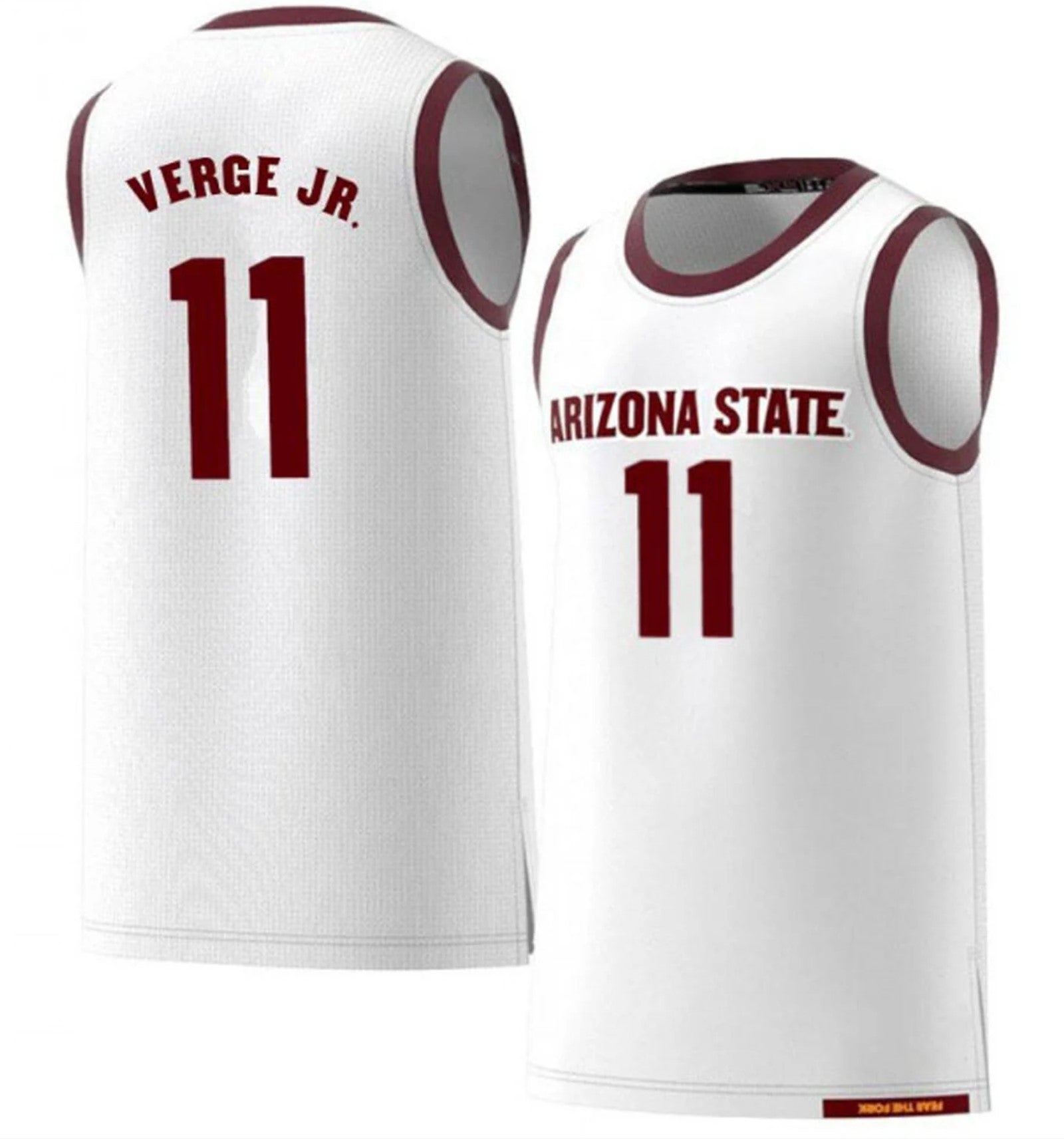Alonzo Verge Jersey #11 Arizona State Sun Devils College Basketball