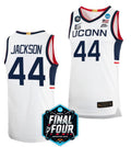 Andre Jackson Jersey UConn Huskies College Basketball 2023 NCAA Final Four White #44