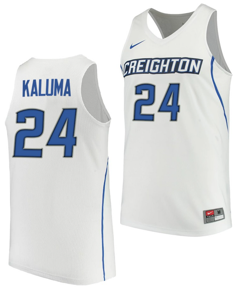 Baylor Scheierman Jersey #55 Creighton Bluejays College NIL Basketball Lightweight Blue