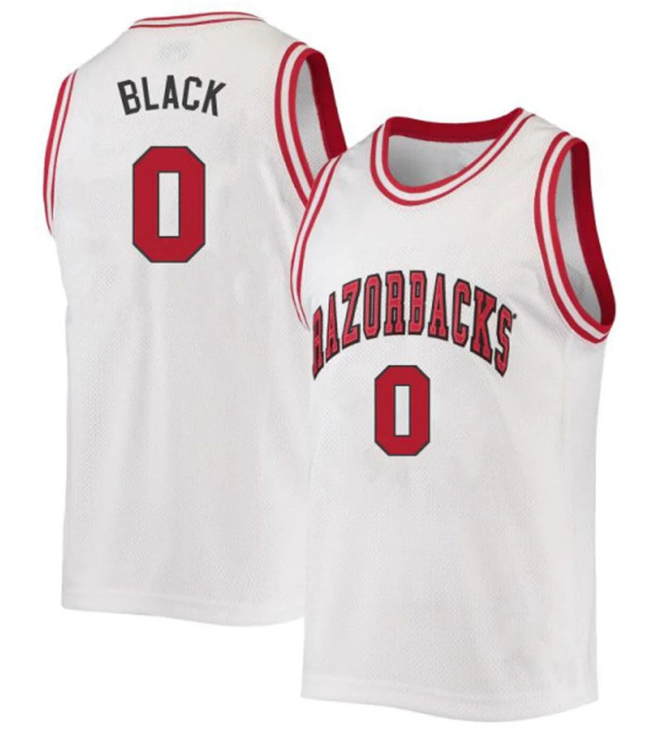 Anthony Black Jersey Arkansas Razorbacks College Basketball #0