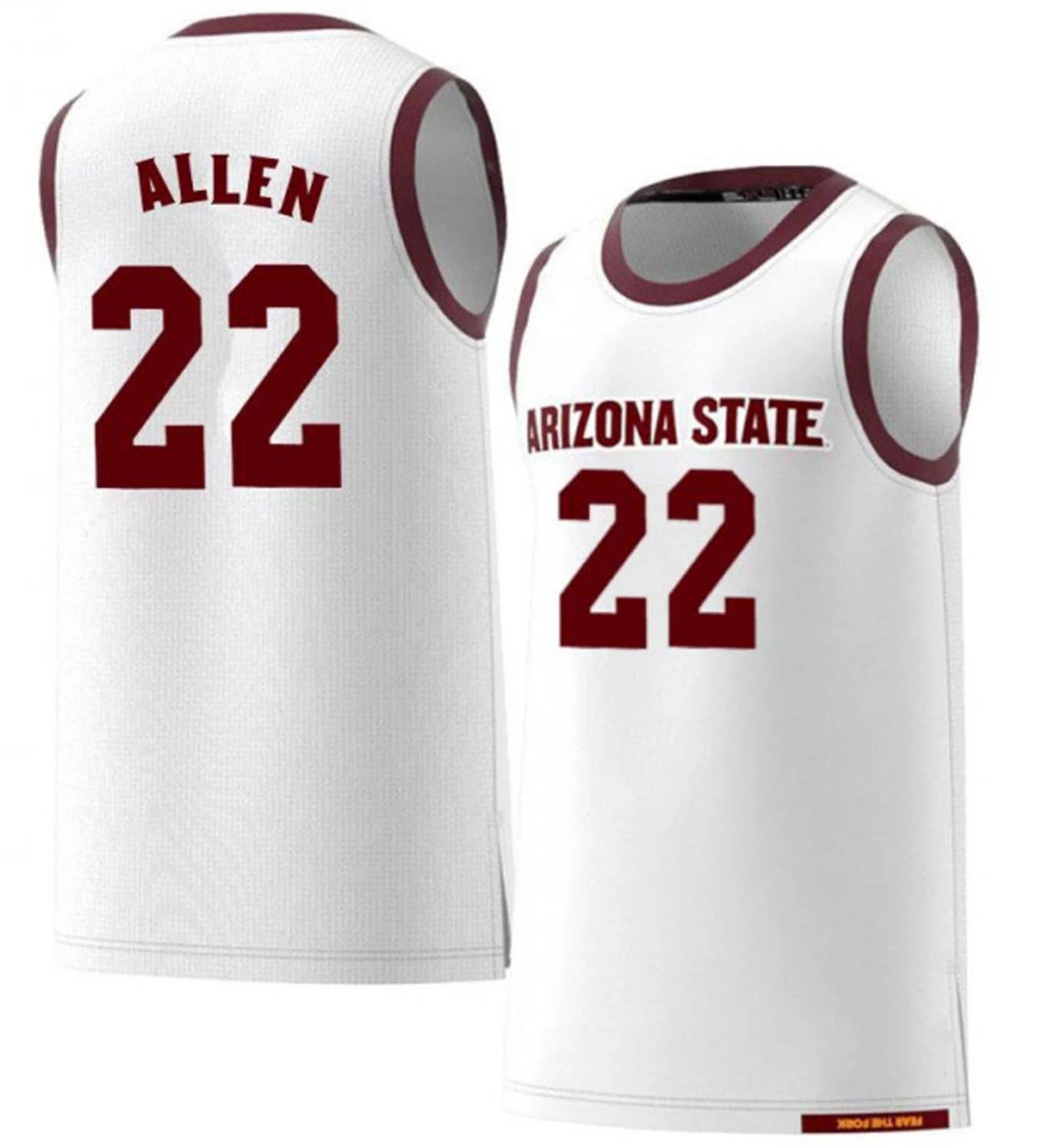 Andre Allen Jersey #22 Arizona State Sun Devils College Basketball
