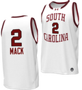 Ashlyn Watkins Jersey #2 South Carolina Gamecocks Basketball Throwback Replica White