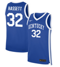 Amelia Hassett Jersey #32 Kentucky Wildcats NIL Basketball Royal