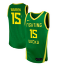 Andre Warren Jersey #15 Oregon Ducks NIL Basketball Green