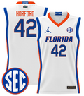Al Horford Jersey #42 Florida Gators 2024 Lightweight Basketball White