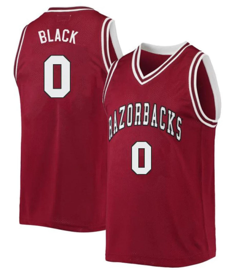 Anthony Black Jersey Arkansas Razorbacks College Basketball #0