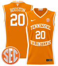 Allan Houston Jersey #20 Tennessee Vols 2024 Lightweight Basketball Orange