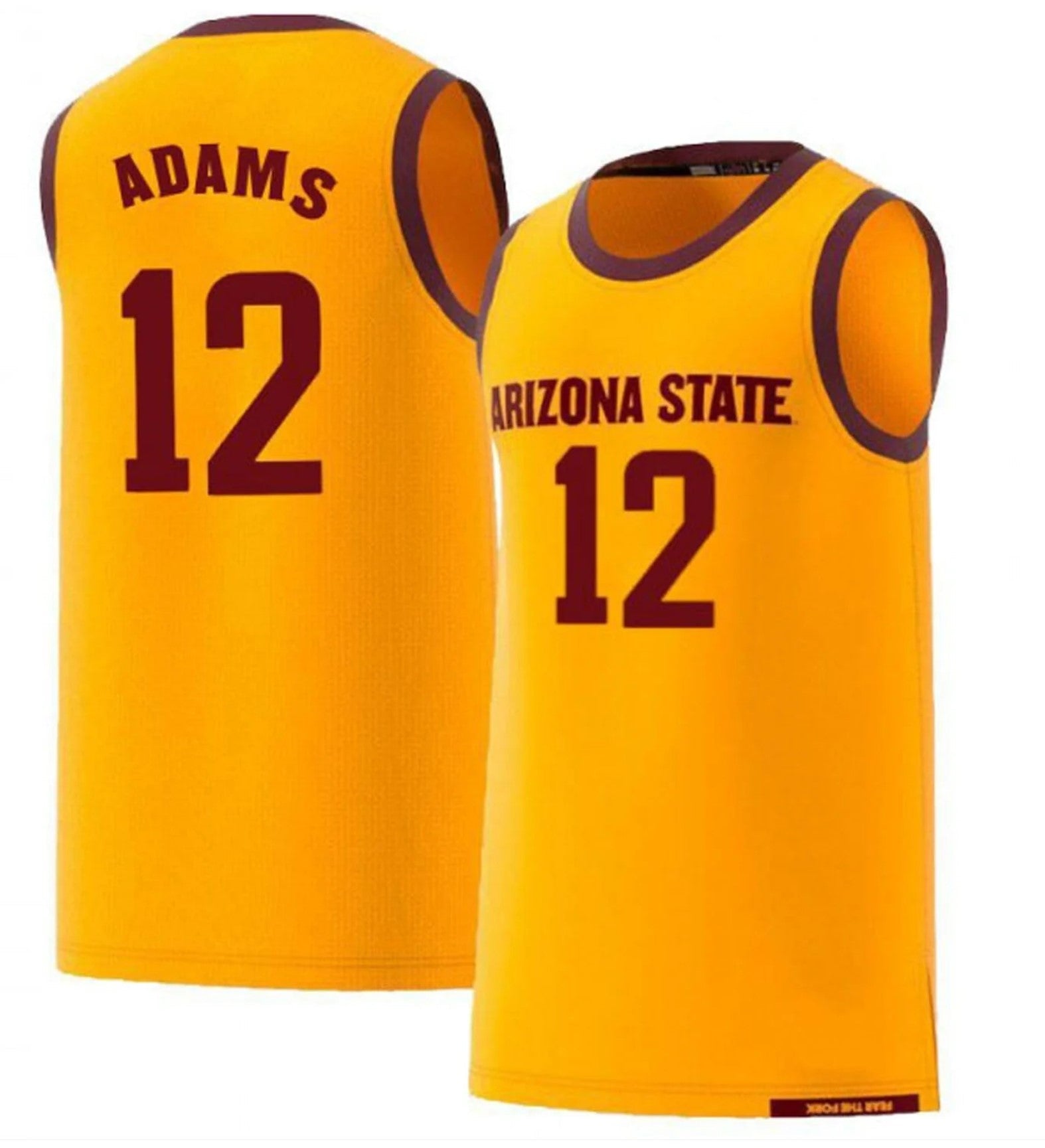 Andre Adams Jersey #12 Arizona State Sun Devils College Basketball