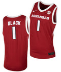 Anthony Black Jersey Arkansas Razorbacks College Basketball #1