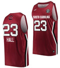 Aubryanna Hall Jersey South Carolina Gamecocks College Basketball Wine #23