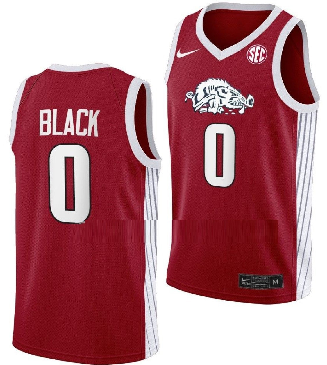 Anthony Black Jersey Arkansas Razorbacks College Basketball #0