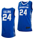 Arthur Kaluma Jersey Creighton Bluejays College Basketball 2023 NCAA March Madness Blue #24