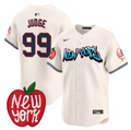 Aaron Judge Jersey #99 New York Yankees Apple Patch Vapor Premier Limited Stitched