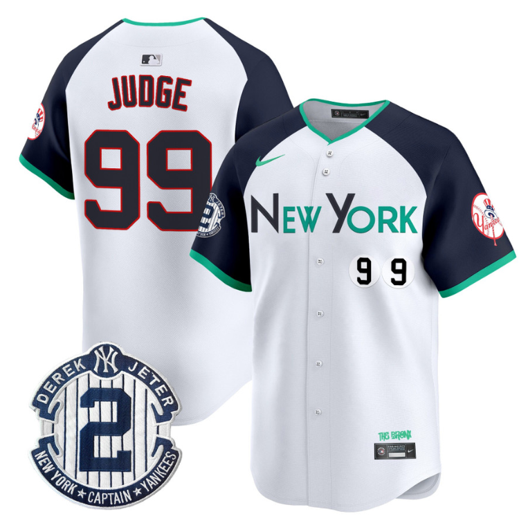 Aaron Judge Jersey #99 New York Yankees Apple Patch Vapor Premier Limited Stitched
