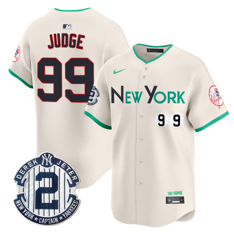 Aaron Judge Jersey #99 New York Yankees Apple Patch Vapor Premier Limited Stitched