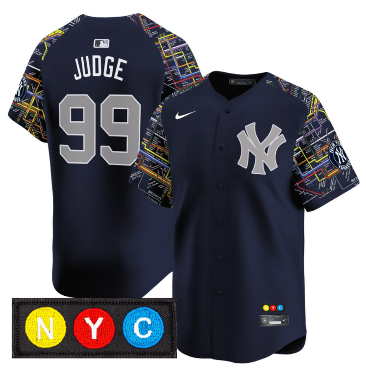 Aaron Judge Jersey #99 New York Yankees Apple Patch Vapor Premier Limited Stitched
