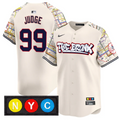 Aaron Judge Jersey #99 New York Yankees The Bronx Subway Style Premier Limited Stitched