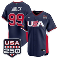 Aaron Judge Jersey #99 Team USA World Baseball Classic 250 USA 2026 Roster Stitched