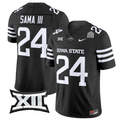Abu Sama III Jersey #24 Iowa State Cyclones 2025 Limited Stitched Black