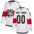 Adidas Florida Panthers NHL White Customized Jersey Stitched