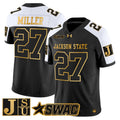 Ahmad Miller Jersey #27 Jackson State Tigers 2025 Vapor Stitched